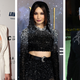 A photo of Scarlett Johansson, a photo of Gemma Chan and a photo of Jamie Lee Curtis